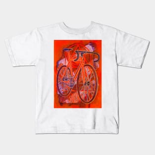 Dosnoventa Houston Flo Orange Kids T-Shirt